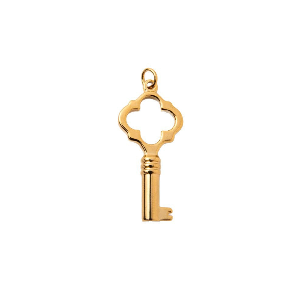 Key Tape Parts Furnace Vacuum Plating Gold Pendants