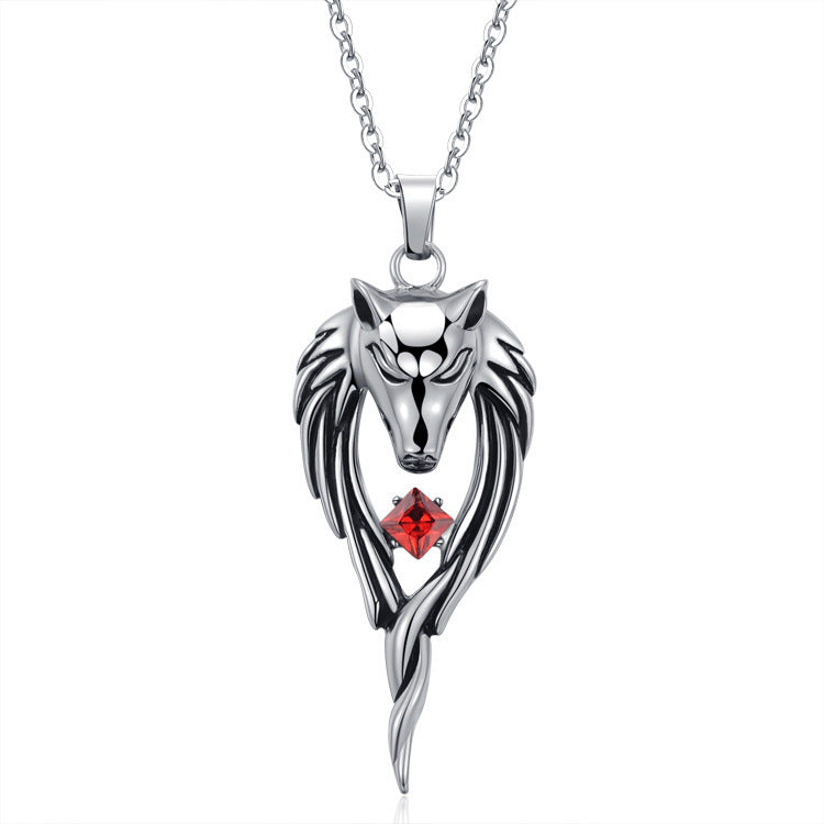 Men's Head Totem Trendy Fashion Personal Accessories Necklaces