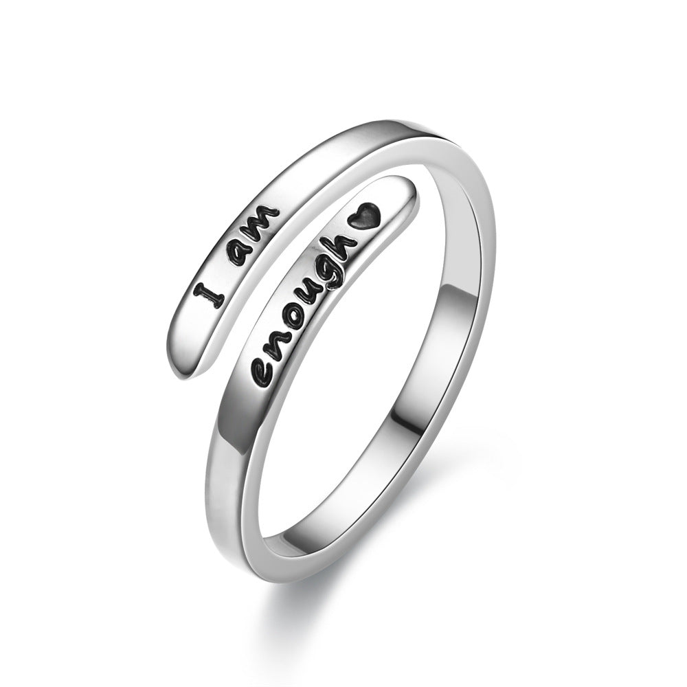 Fashion Hydraulic Opening Inspirational Couple Source Rings