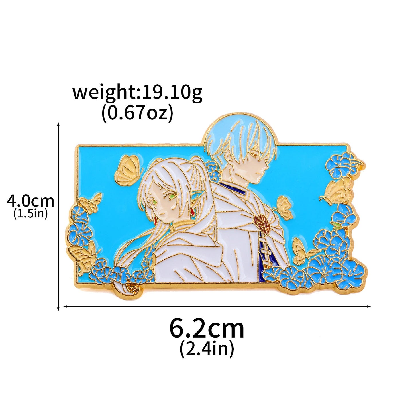 Fu Lillian Buried Around Anime Two-dimensional Cartoon Earrings