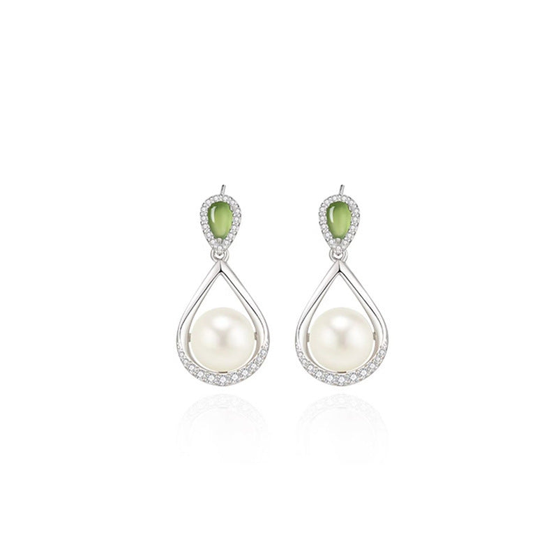 For Light Luxury Water Drop Clavicle Chain Necklace