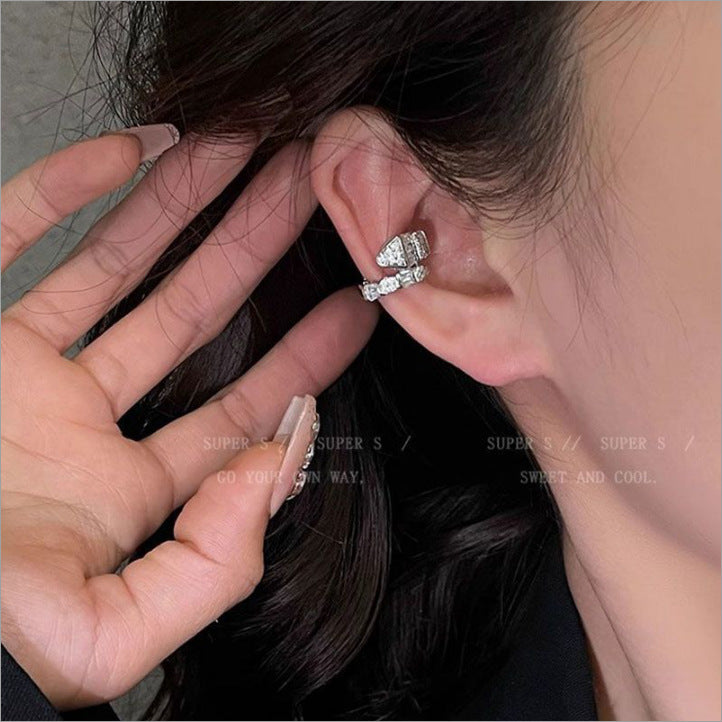 Match Sets Of Cute Finely Inlaid Girly Ear Stud Earrings