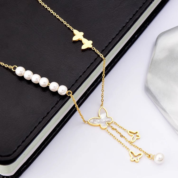 Pearl Light Luxury Simple Fashion High Necklace