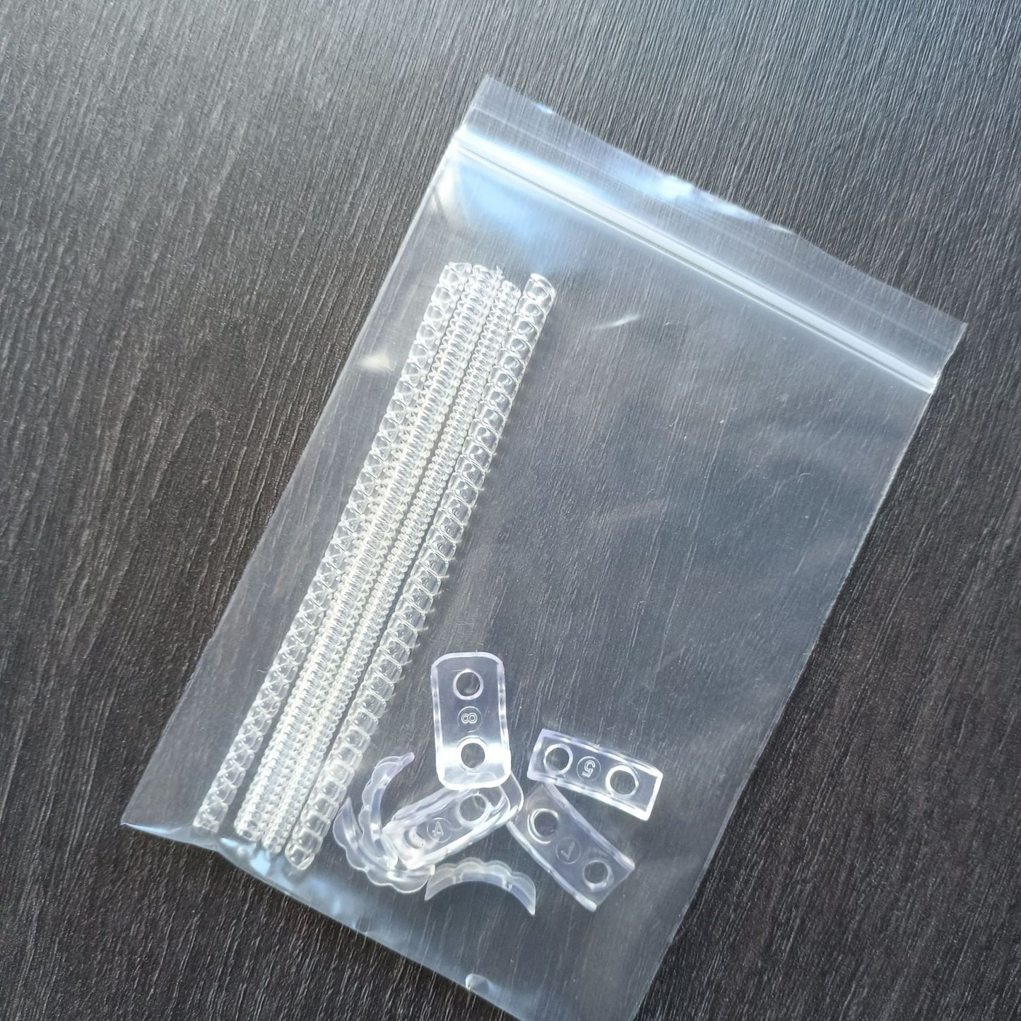 Fine Circle Size Transparent Spring Rope Invisible Plastic Rings