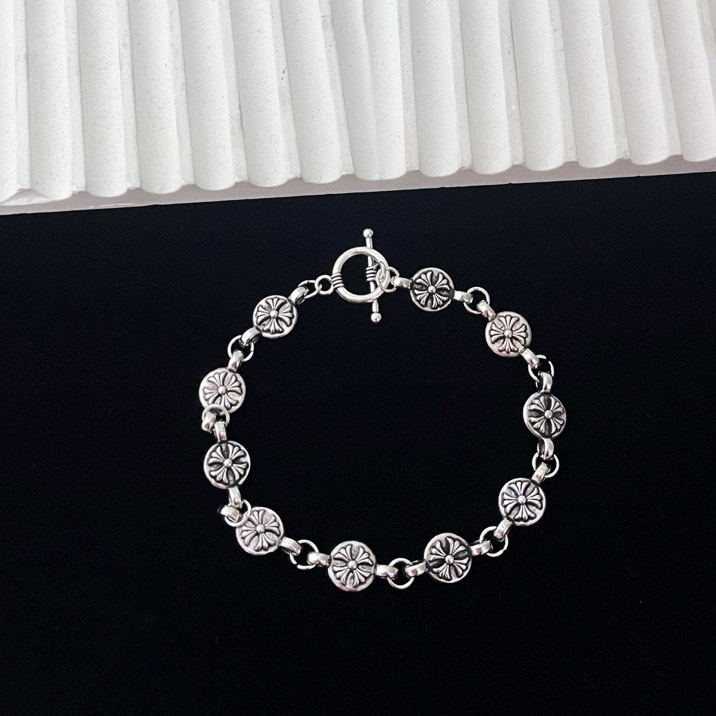 Women's & Men's Pear Snake Cross Fashion Crowe Couple Bracelet