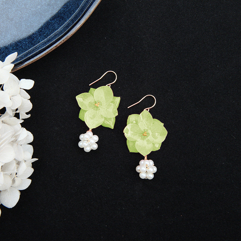 Advanced Design Sense Niche Mori Style Ear Clip Trendy Earrings