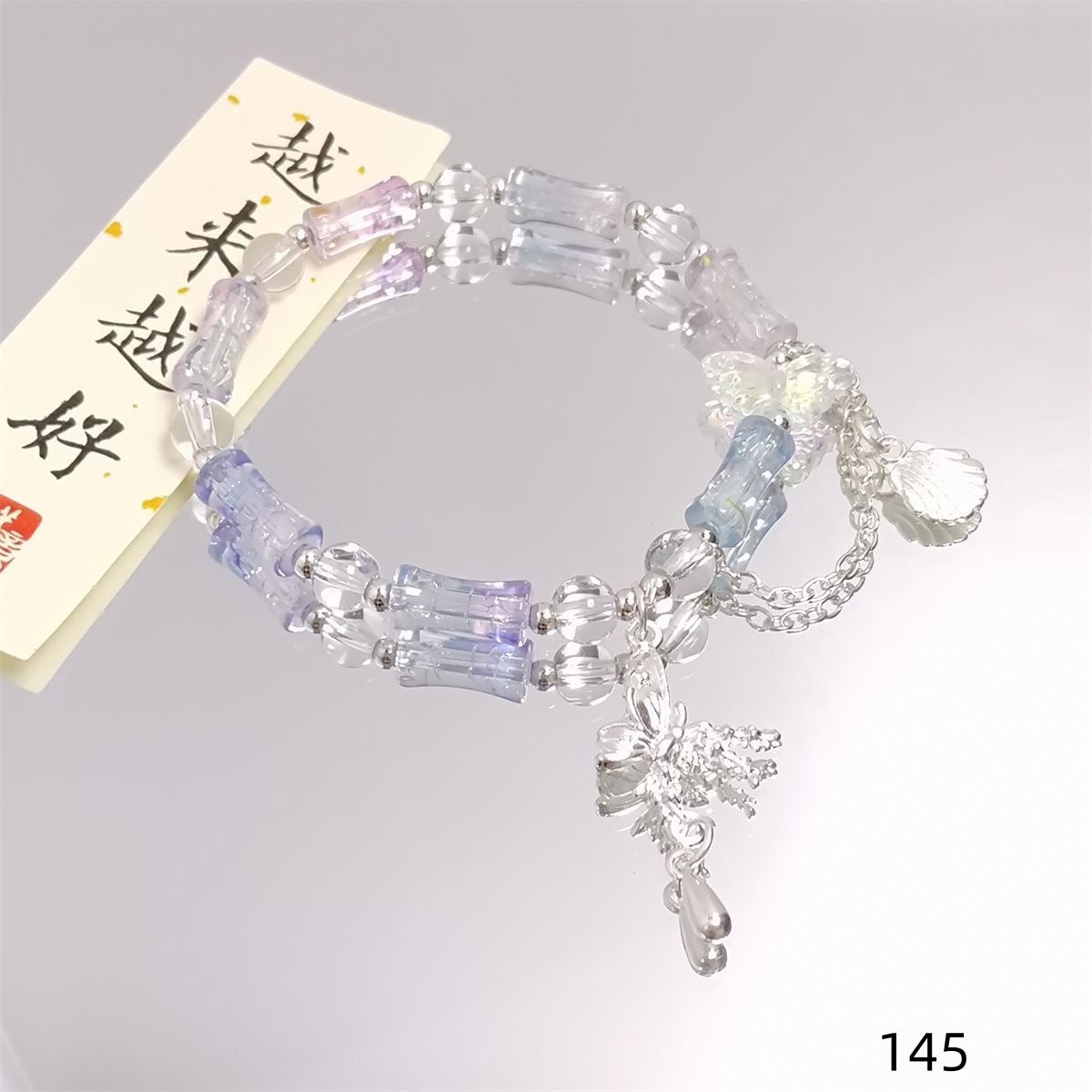 Colorful Crystal String Beads Fishtail Sweet Super Fairy Girlfriends For Bracelets