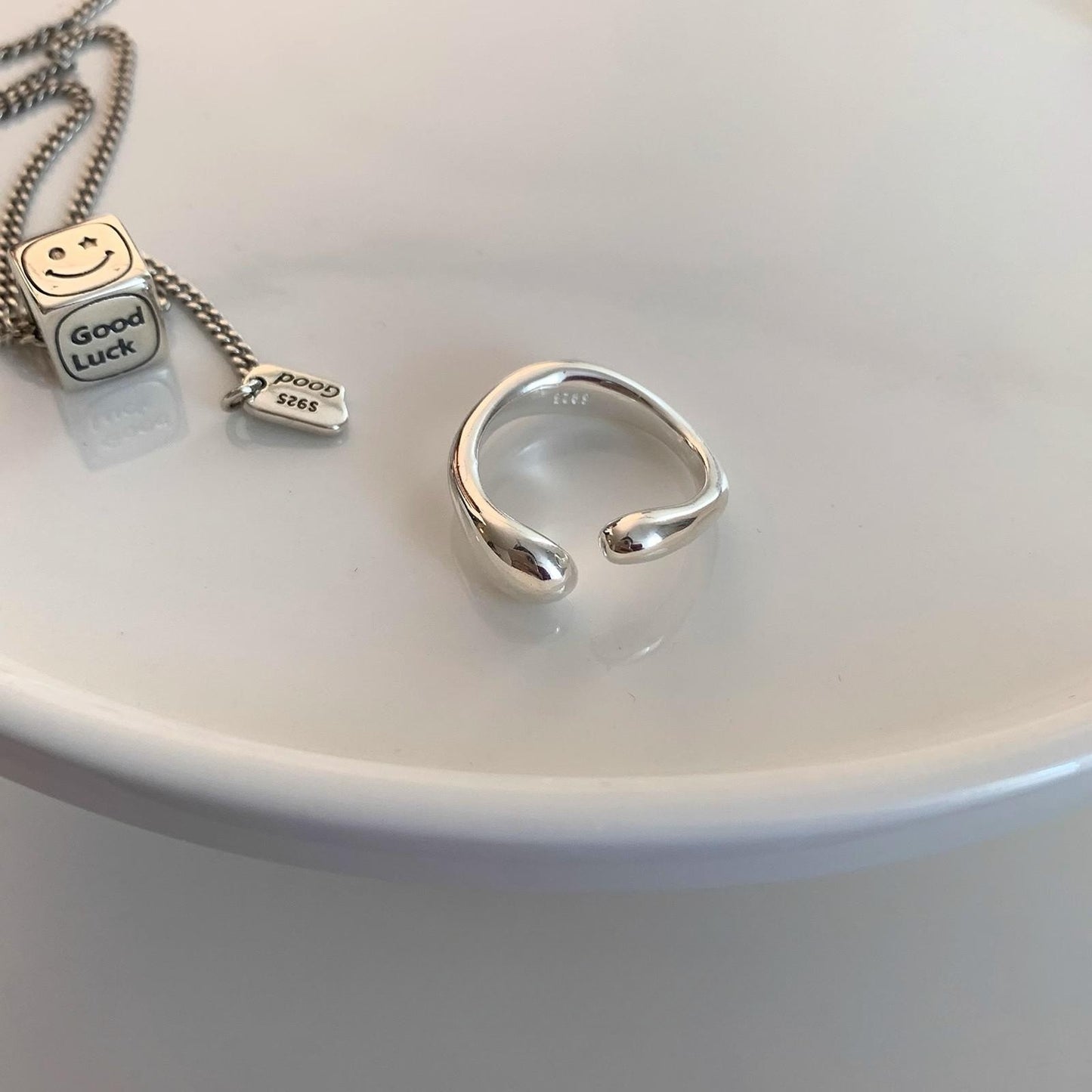Geometric Female Hip Hop Fashion Wild Style Ring