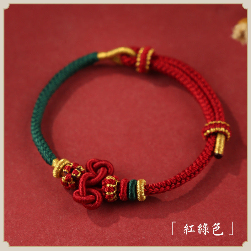 Exam Must Be Red Carrying Strap Rope Knot Koi Hand-woven Bracelets