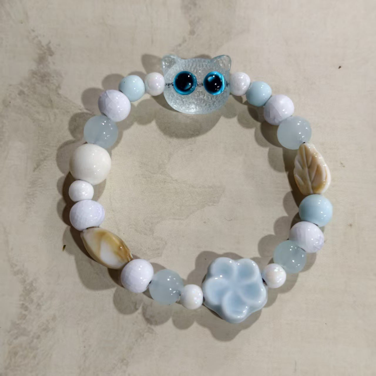 Alloy Ceramic Ethnic Style Single Handmade Filament Bracelet