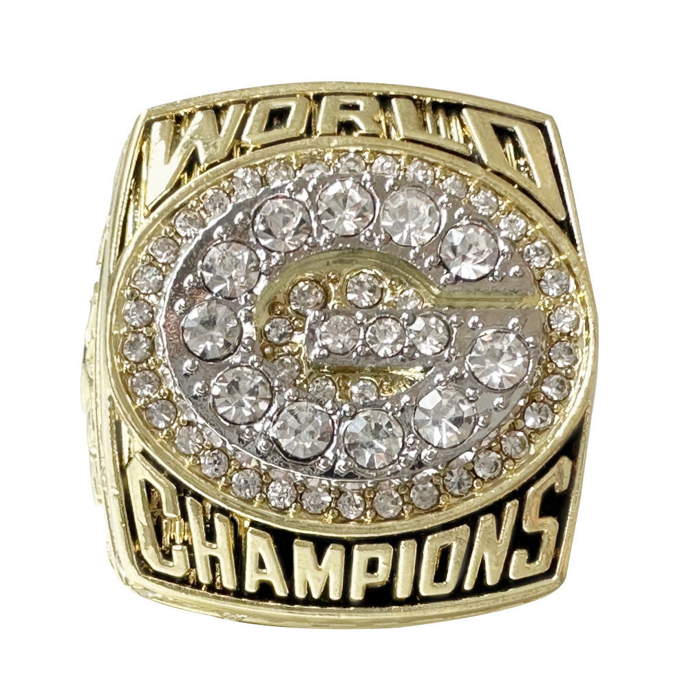 Covering Technique Champion Super Bowl Rugby Ring