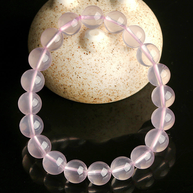 Natural Starlight Pink Crystal Has Effect Bracelets