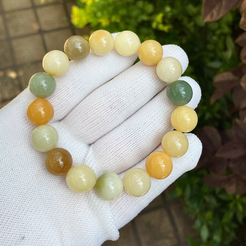 Bodhi Candy Color Single Circle Pliable Temperament High Throw Three Bracelets