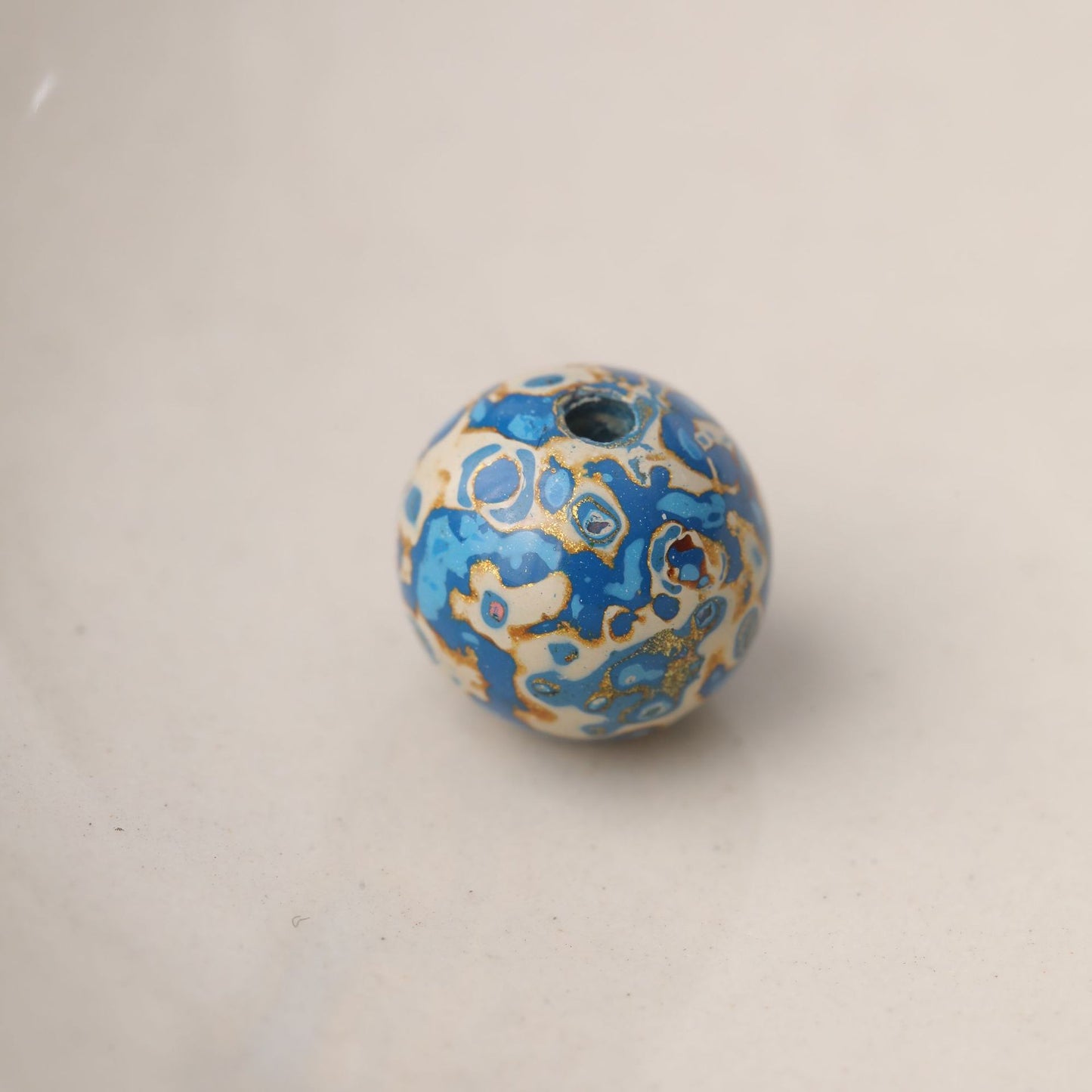 Paint Large Beads Inlaid Screw Scattered Single Bracelet