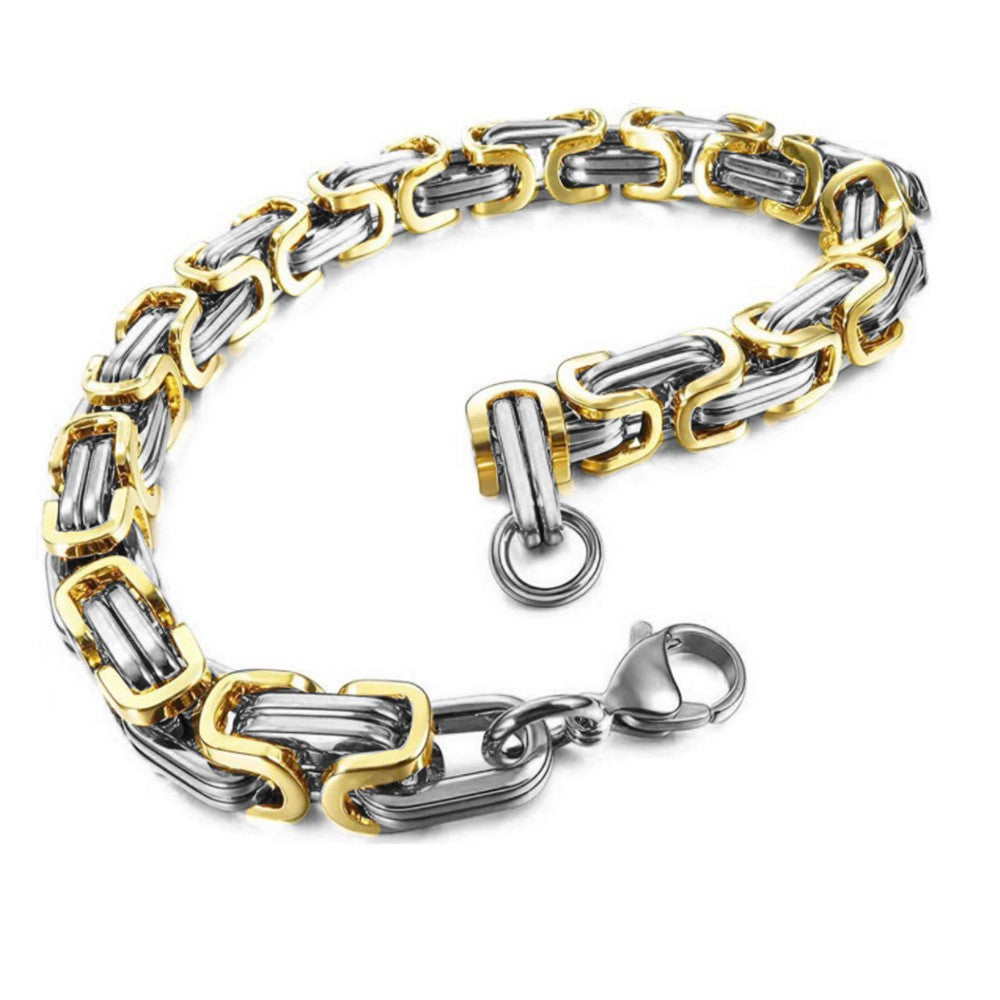 Men's Stainless Steel Emperor Chain Fashion Sweater Exquisite Necklaces