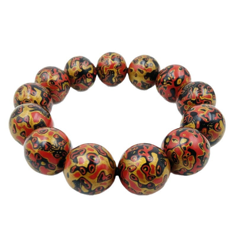 Ancient Style Handmade Craft Snail Paint Crafts Bracelet