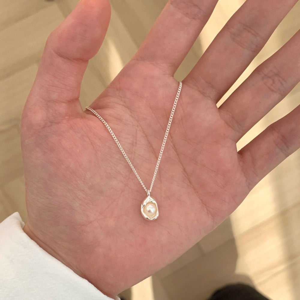 Women's Heart Light Luxury Minority Clavicle Chain Cold Necklace