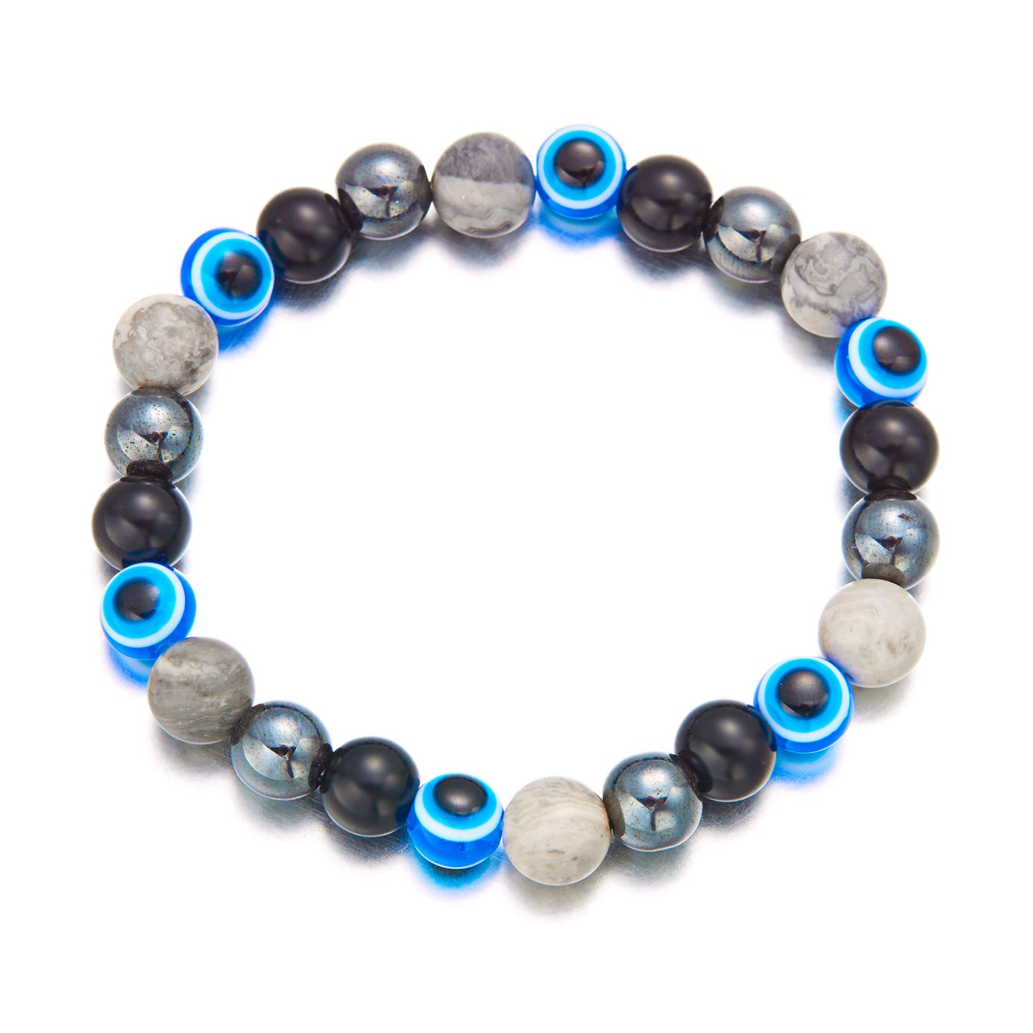 Ornament Natural Stone Geometric Beaded Gradient Bracelets