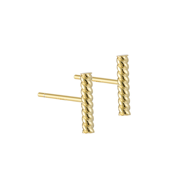 Fashion Graceful Personality Gold Plated Light Earrings