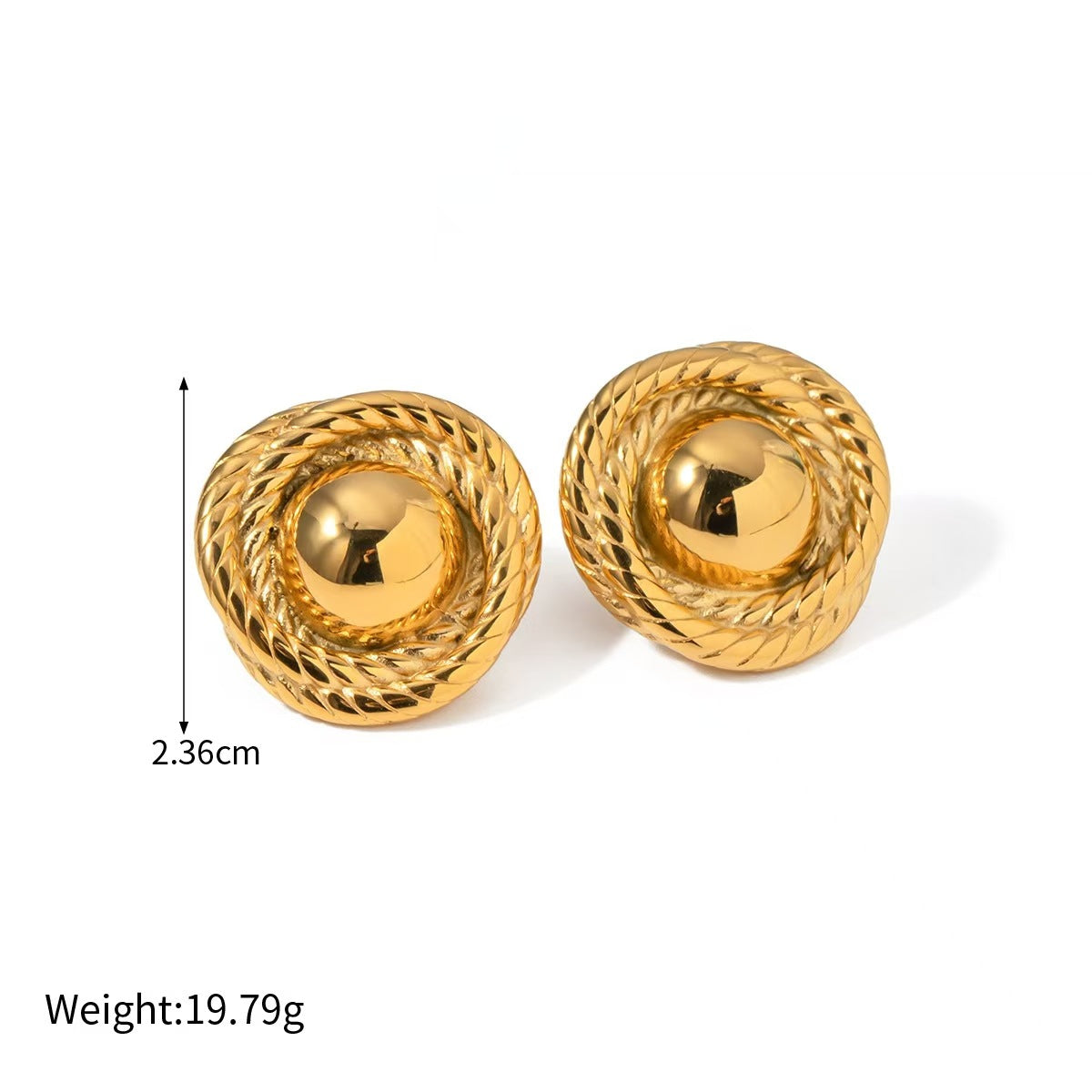 Women's High-grade Sense Special Interest Titanium Does Not Earrings