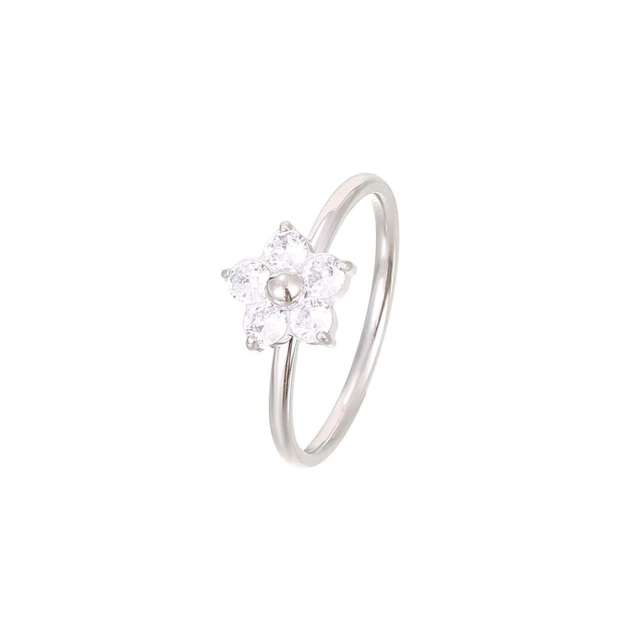 Flower Cold Style Personality High Sense Rings