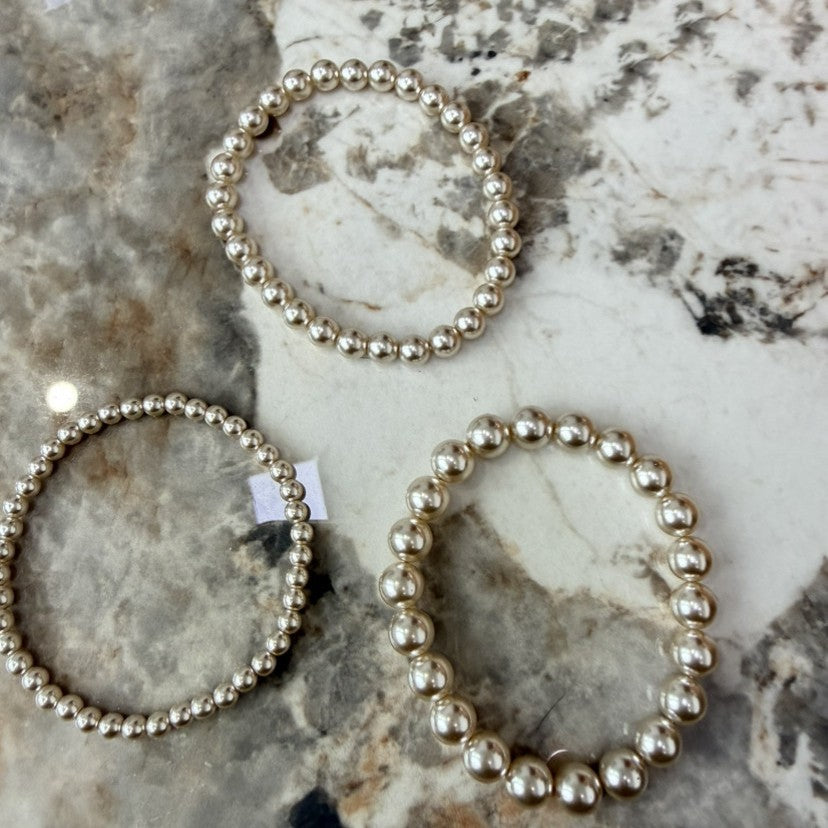 Women's Mousse Pearl For Special Interest Light Luxury Trendy Fashion Manta Bracelet