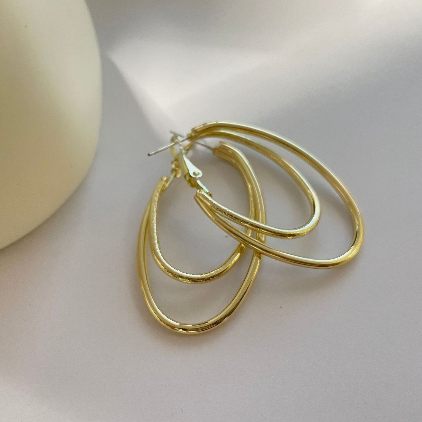 Light Luxury Temperament Fashion Simple Everyday Joker Niche Advanced Earrings