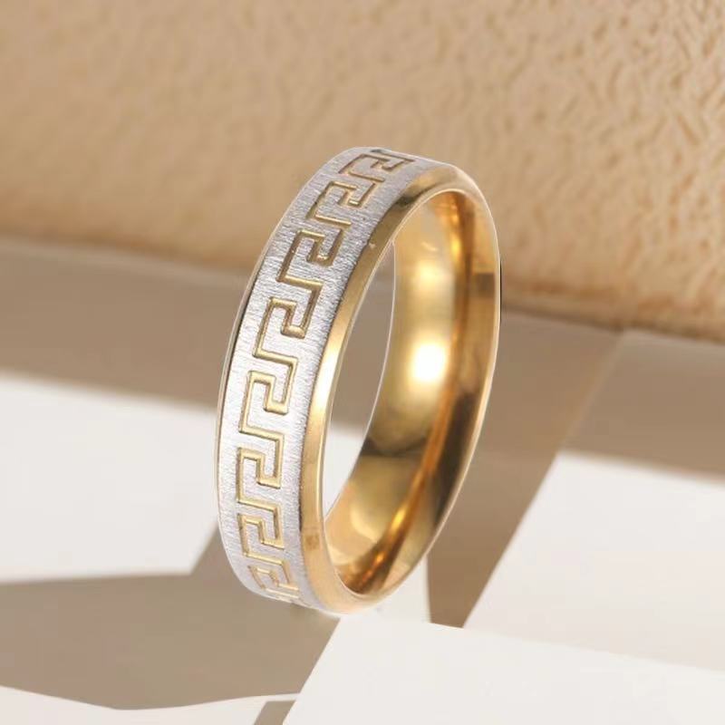 Stainless Steel Female Niche High-grade Light Rings