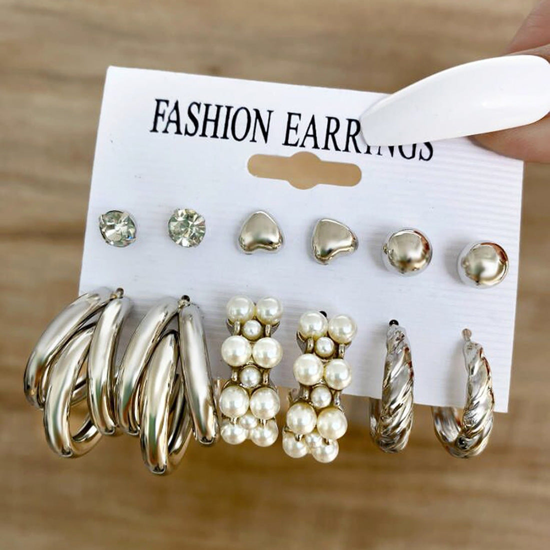 Women's Fashion Minimalism Temperament Wild Exaggerated Personalized Rings