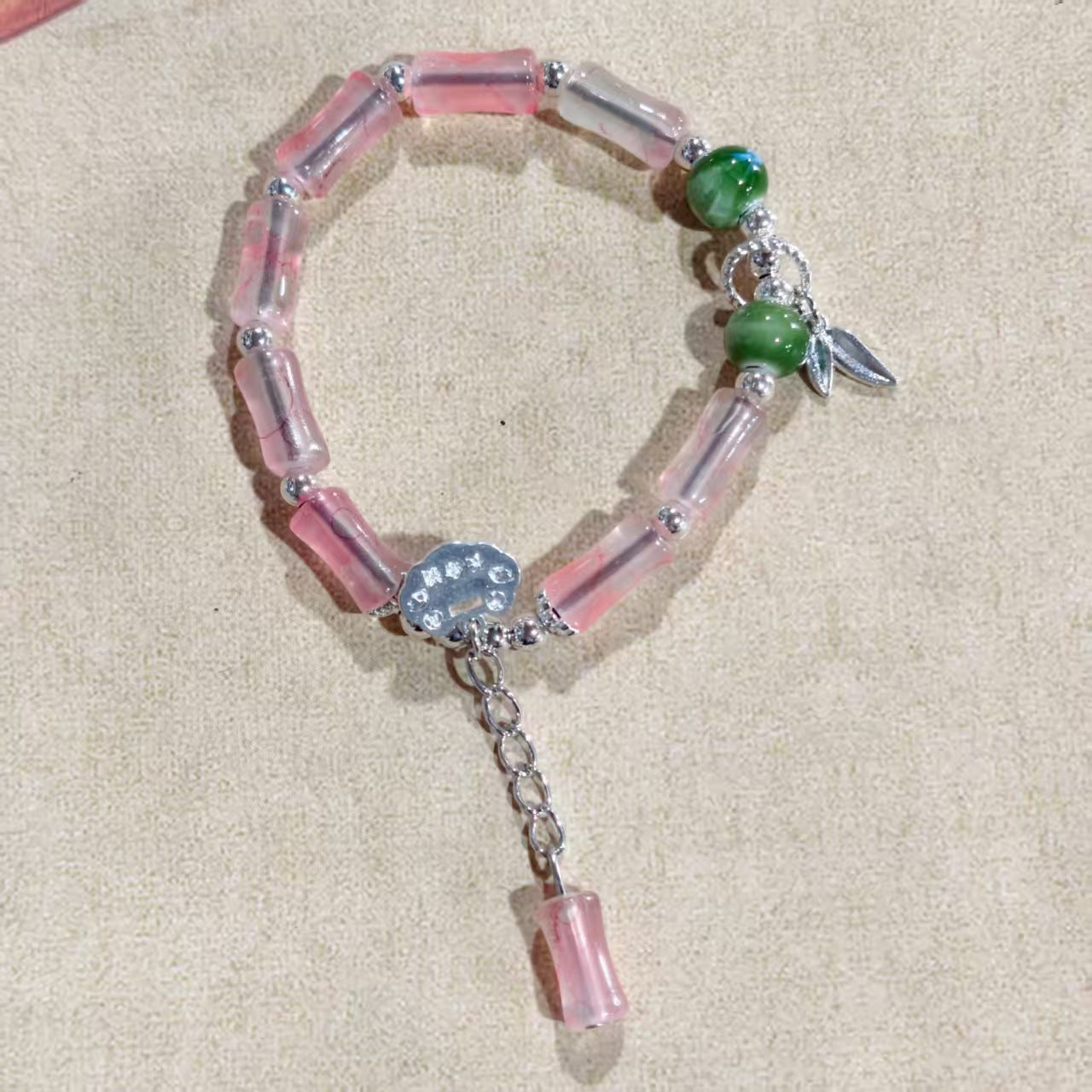 Alloy Ceramic Ethnic Style Single Handmade Filament Bracelet