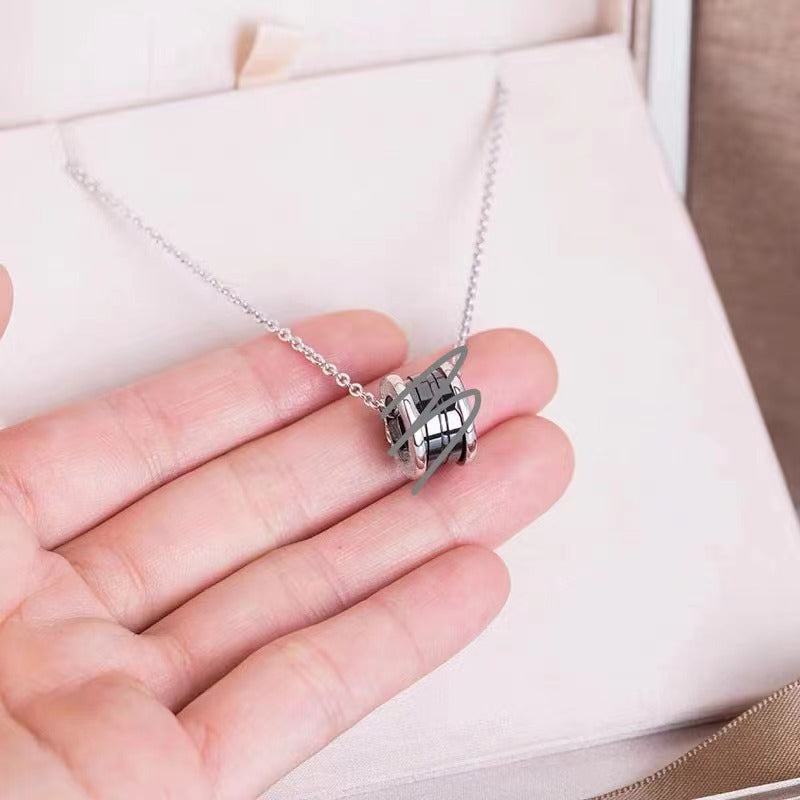 High Quality Big Small Waist Spring Rose Gold Necklaces