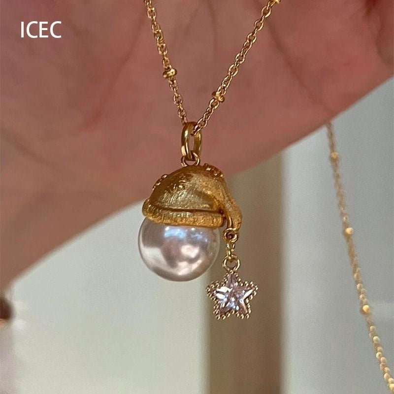 Women's Chinese Style Imitation Pink Tourmaline Small Chic For Special Interest Necklaces