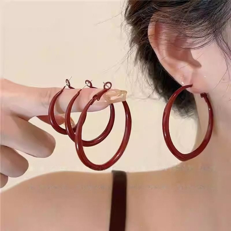 Women's Needle High-grade Super Flash Zircon Light Luxury Refined Grace Earrings