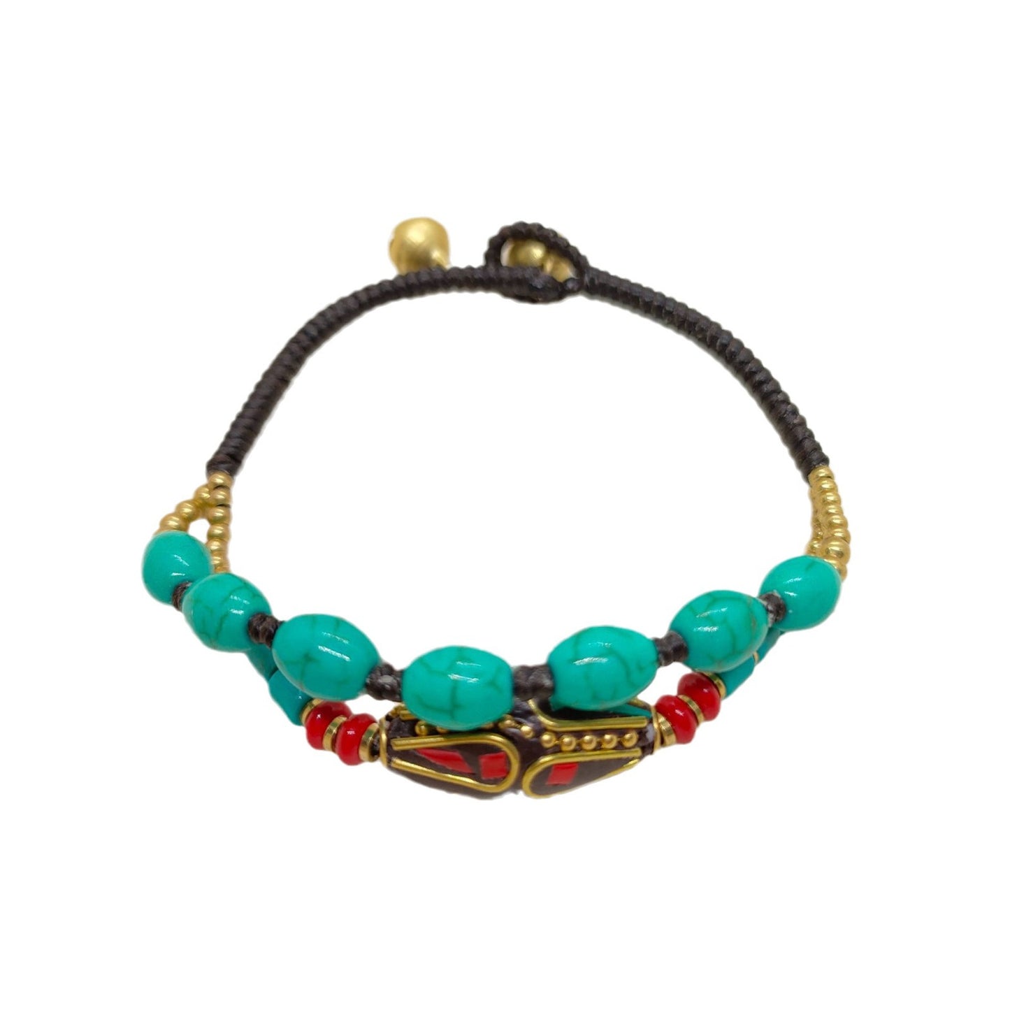 Retro Tibetan Style Multilayer Fashion Simple Woven Beads Exotic Bracelets