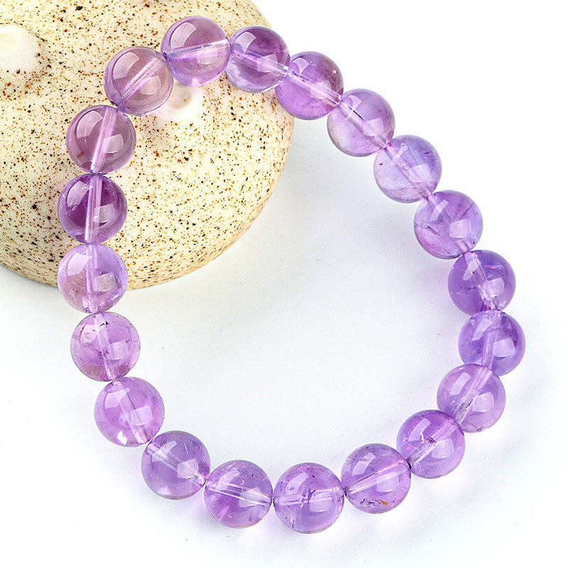 Charming Natural Lavender Amethyst Indie Pop Bracelet