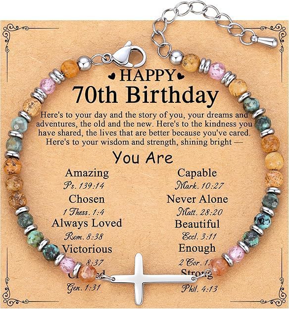 Natural Turquoise Cross Picture Stone Pink Crystal Bracelets