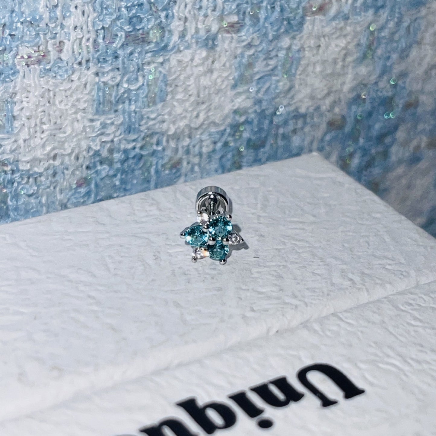 Steel Ear Bone Series Collection Clip Flash Earrings