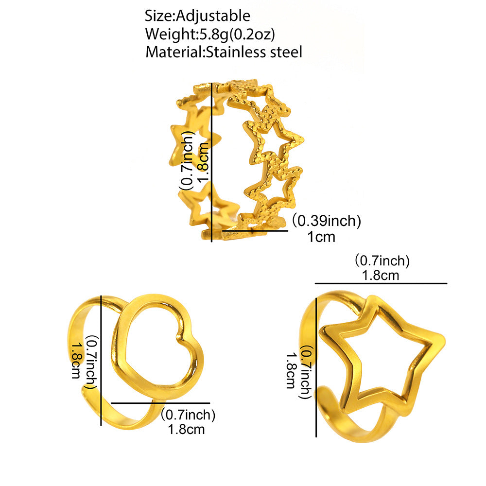 Steel Female Simple Niche Couple Thin Bracelets