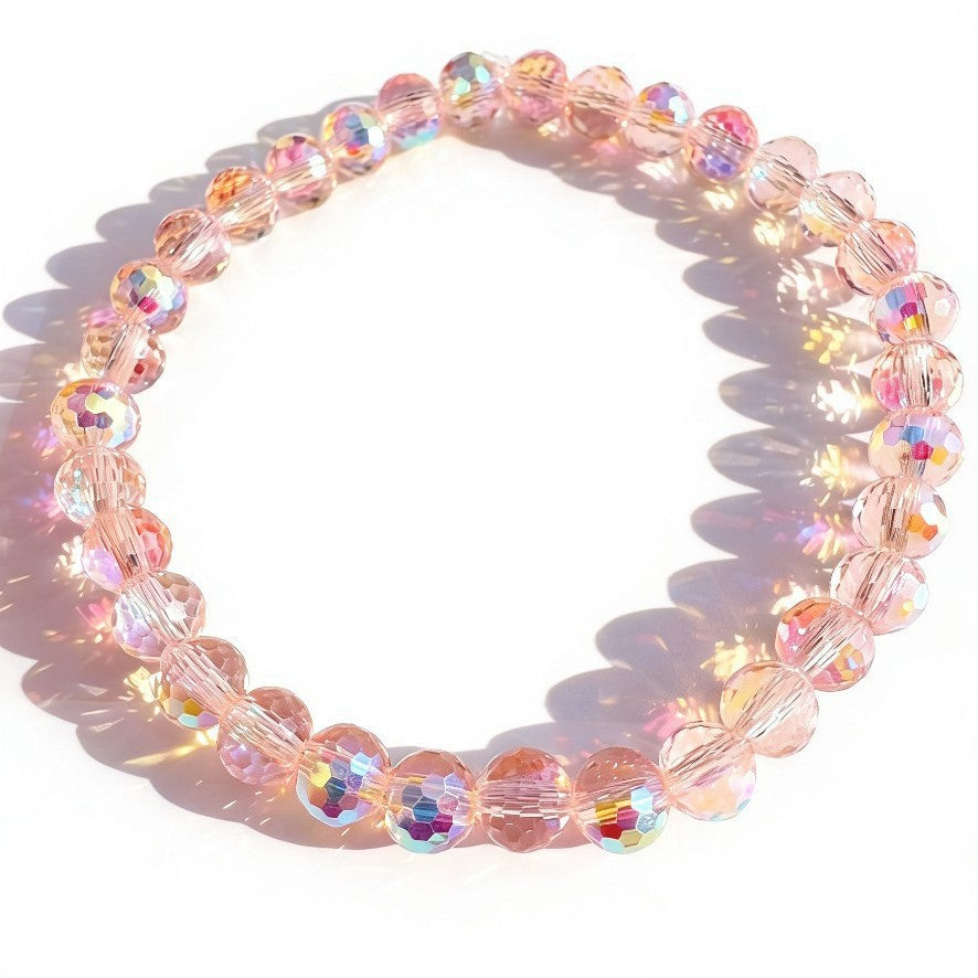 Women's Face Ball Shiny Crystal Sweet Fashion Bracelet