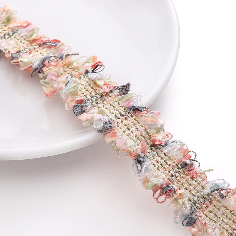 Classic Style Polyester Lace Handmade Suitcase Hat Weaving Rope Jewelry Accessories