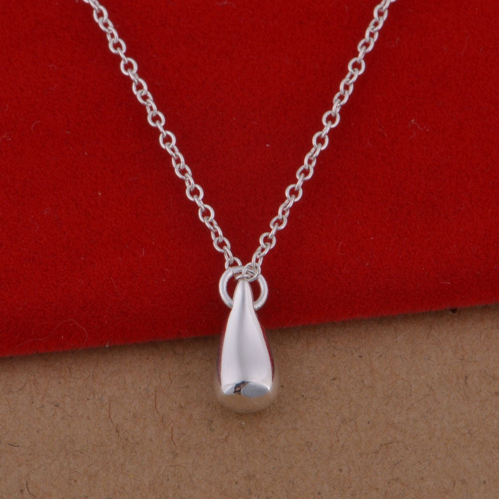 Three-dimensional Water Drop Female Style Niche Necklaces