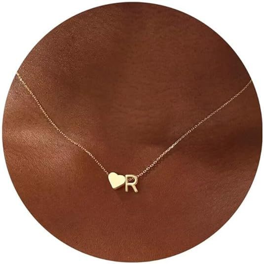 Love Letter Gold-plated Collarbone Durable Low Sensitivity Adjustable Necklace