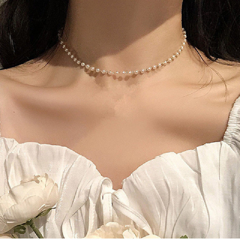 Women's Ornament Pearl For Light Luxury Temperament Necklaces