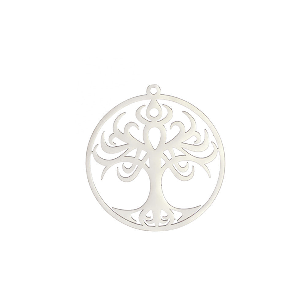 Hollow Tree Four-leaf Clover Plant Leaves Amulet Jewelry Pendants