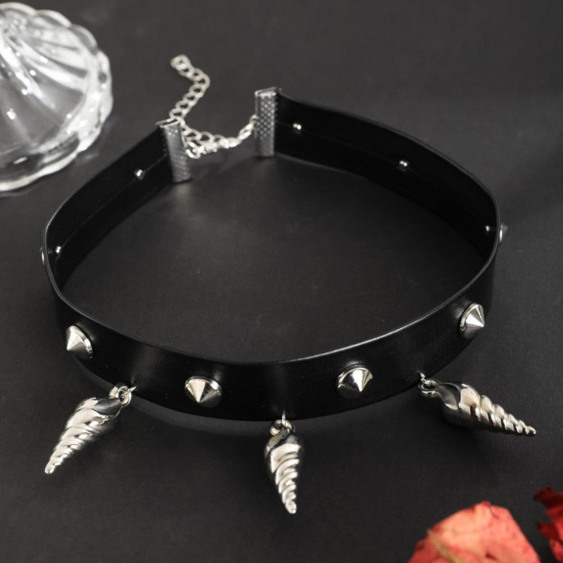 Dark Style Personality Skull Spider Collar Necklaces