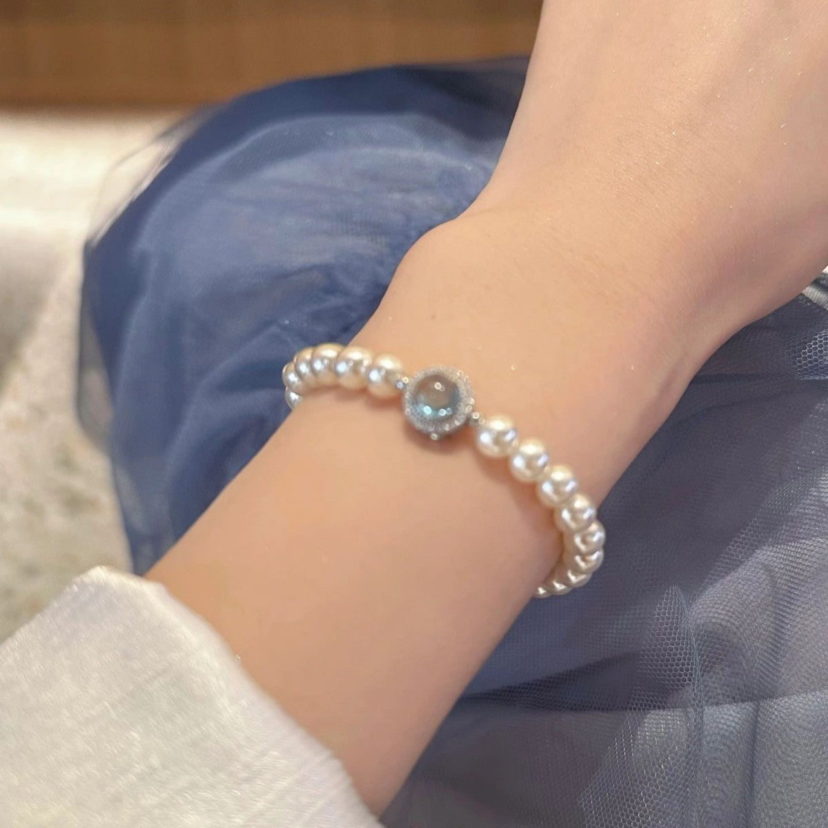 Entire Sterling Light Luxury Minority French Bracelets