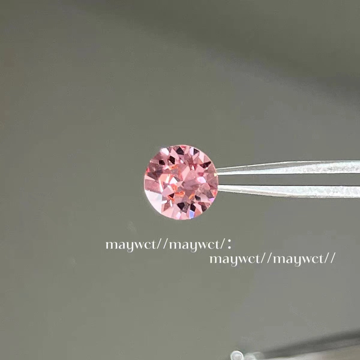 Round Diamond Titanium Steel Screw Ear Stud Earrings
