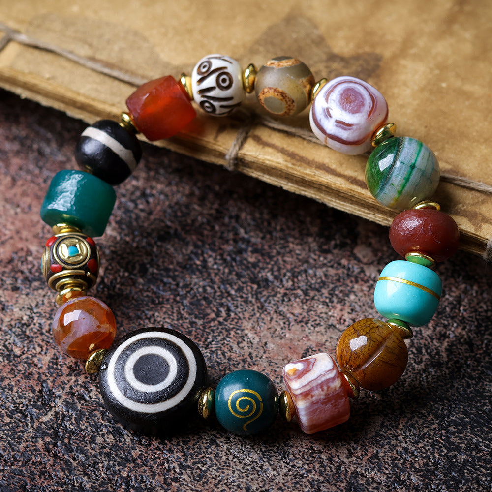 Sen Southern Red Agate Bodhi Tibet Bracelets