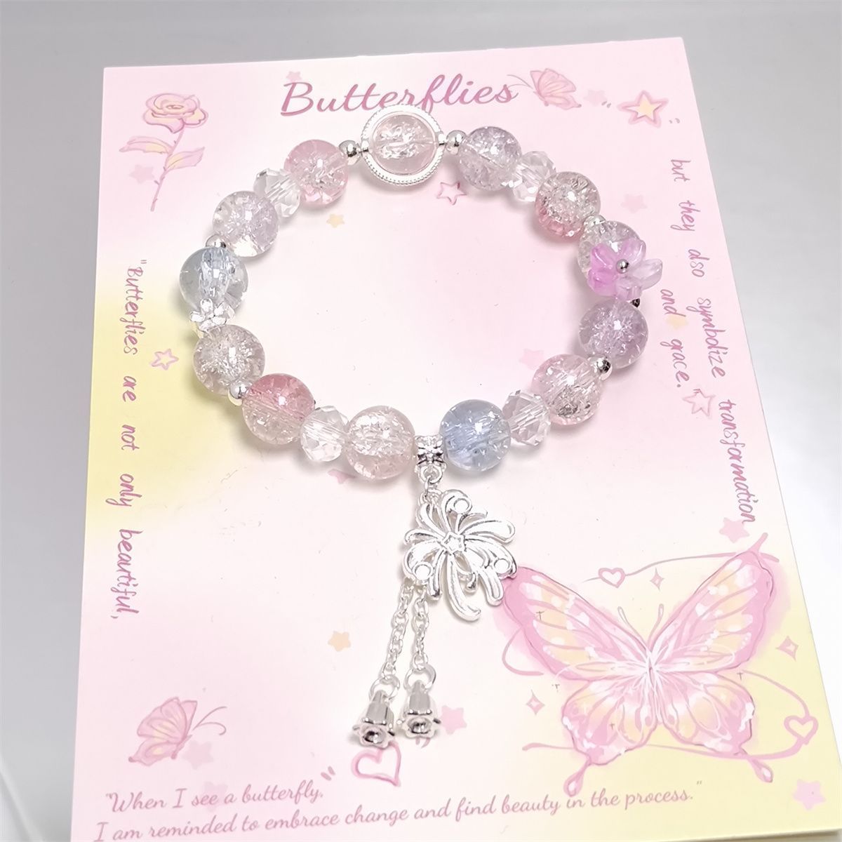 Super Fairy Atmosphere Fantasy Fireworks Design Light Luxury Bracelets