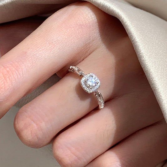 Women's Light Luxury High Sense Adjustable Engagement Wedding Ring